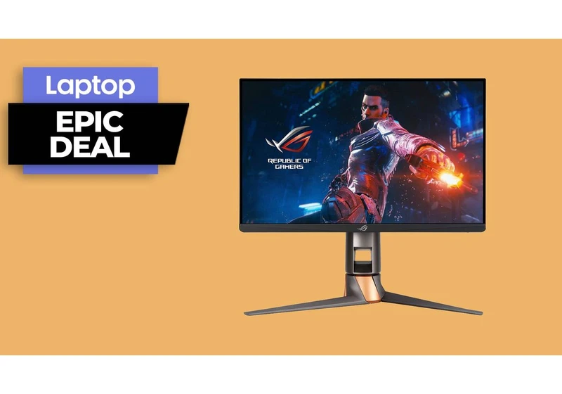 Asus ROG Swift 360Hz gaming monitor deal knocks $200 off — includes freebie