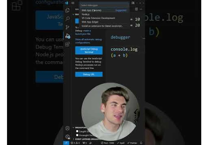 How To Debug In VSCode In 1 Minute