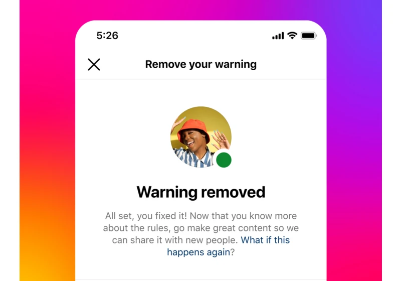 Meta expands its strike removal feature to Instagram and all Facebook users