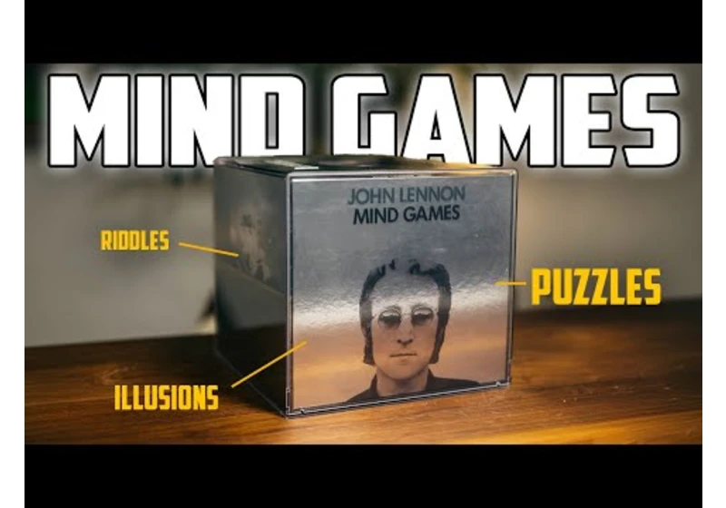 John Lennon's MIND GAMES is Filled with Puzzles...