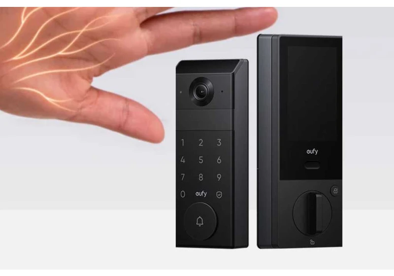 Eufy’s latest smart lock is literally a palm reader