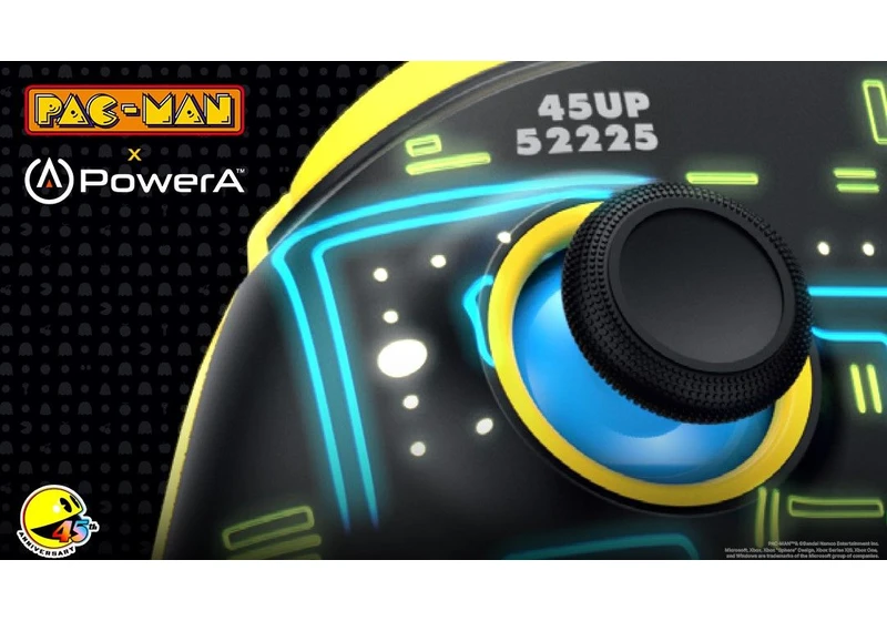  There's a new Xbox controller in town and it's PAC-MAN themed 