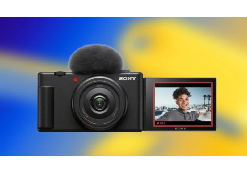 Go Viral With This Sony ZV-1F Vlog Camera for $100 Off This Cyber Monday