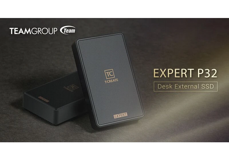  Teamgroup unveils 16TB external SSD with speeds up to 1.8 GB/s — T-CREATE EXPERT P32 stores up to 672 minutes of 4K 120 FPS N-RAW video files 