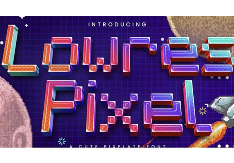 Free Pixel Fonts for Creatives