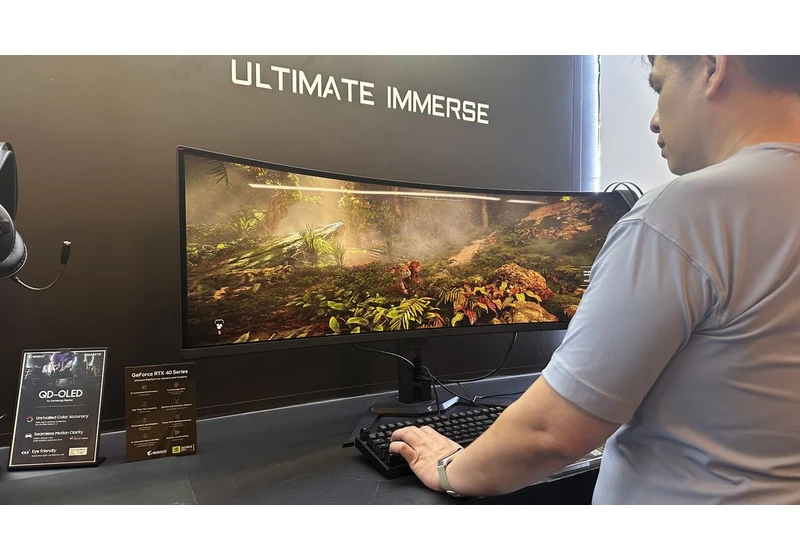  This Gigabyte Aorus monitor makes a compelling case for QD-OLED gaming displays 