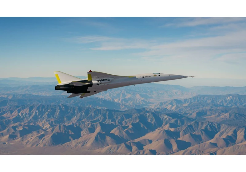 Boom Supersonic to break sound barrier during historic test flight today