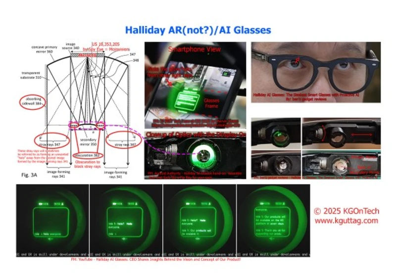 Halliday AR(Not?)/AI Glasses