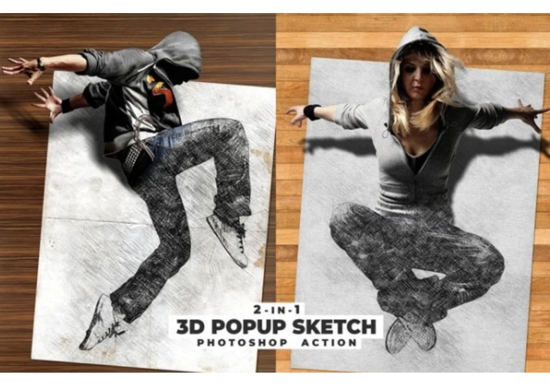 Best 3D Photoshop Actions for Stunning Depth Effects