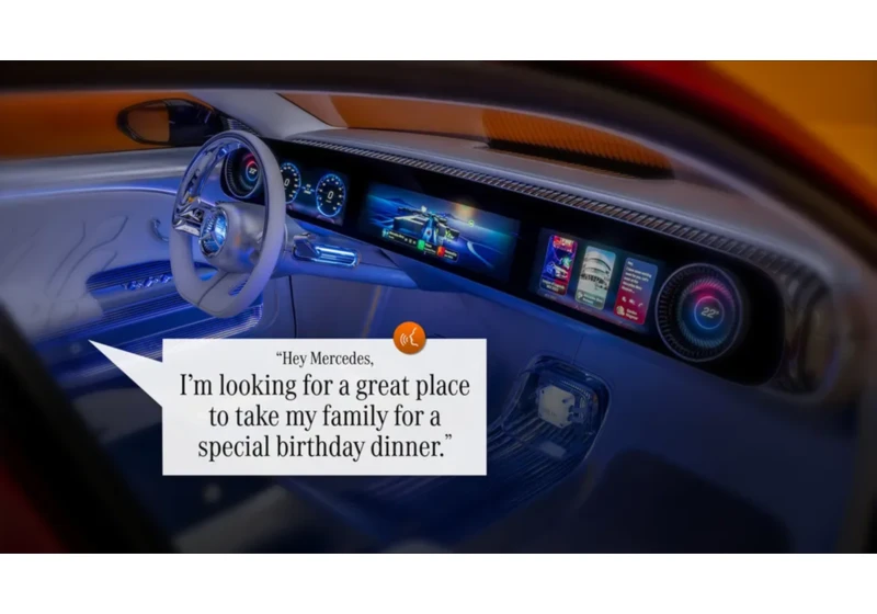  Mercedes-Benz and Google Gemini will help you outsmart traffic and bad restaurants 