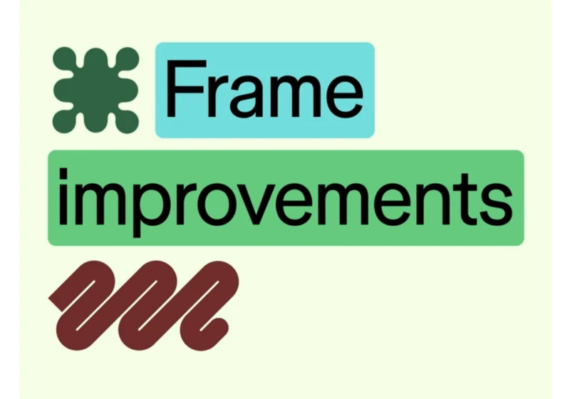 New updates to frame presets in UI3 from Figma