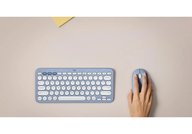 Logitech's Pebble 2 keyboard and mouse use more recycled plastic