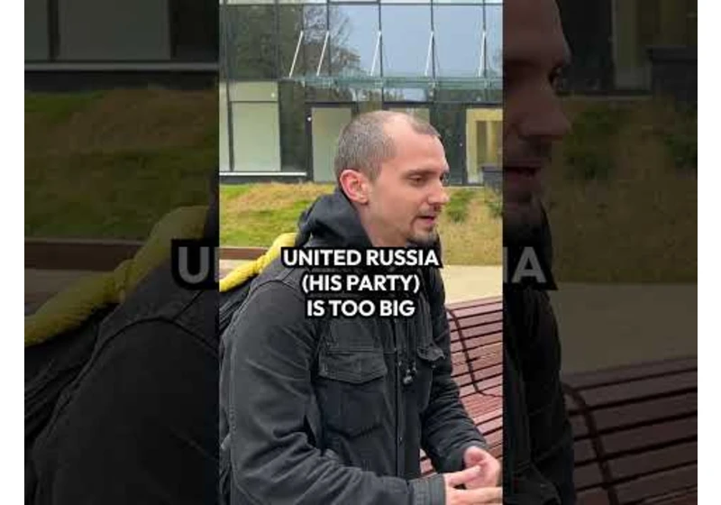 Russian man about Putin and his opponents