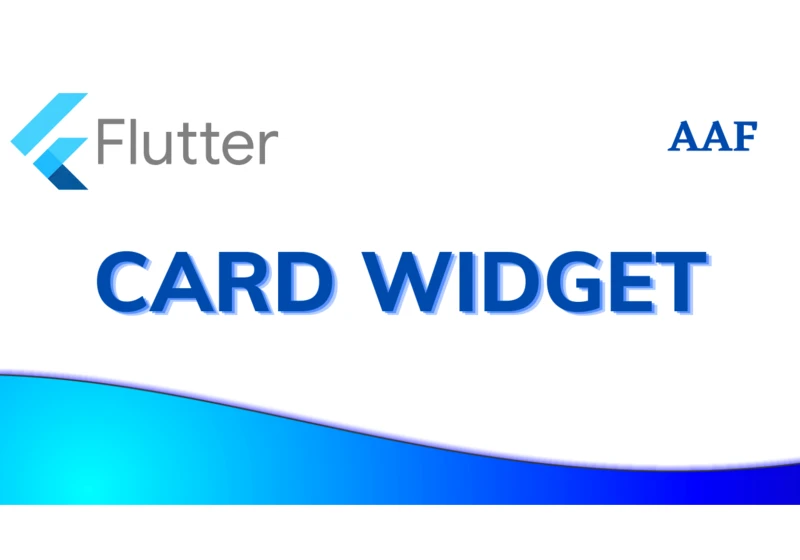 Card Widget in Flutter