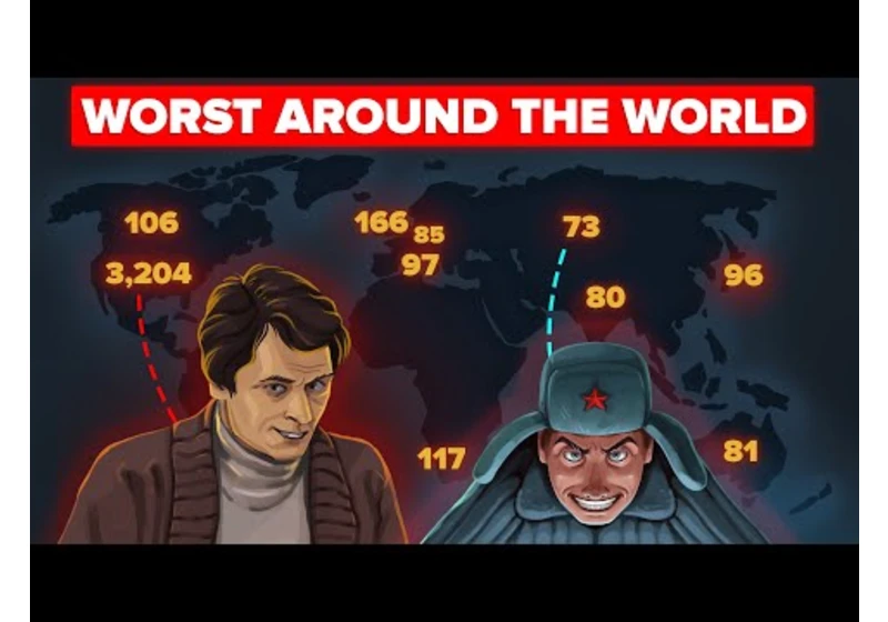 These Countries Were Home to Worst Serial Killers