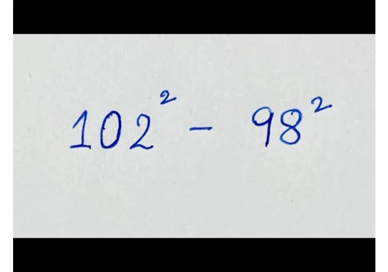 Difference of Squares