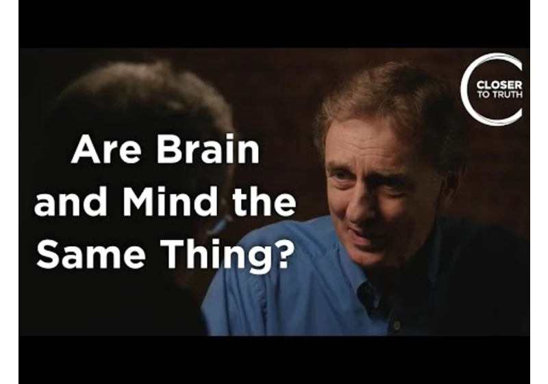 Colin Blakemore - Are Brain and Mind the Same Thing?