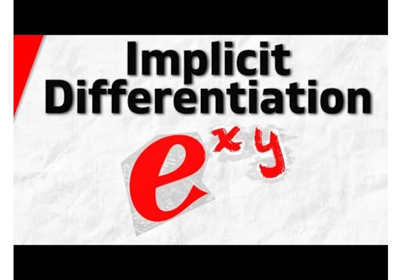 Derivative of e^xy (Implicit Differentiation) | Calculus 1 Exercises