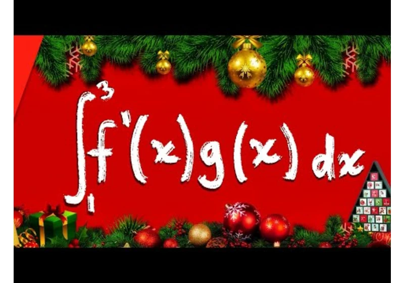 Derivative Table and Abstract u-Sub | AP Calc FRQ Advent Calendar Day 17