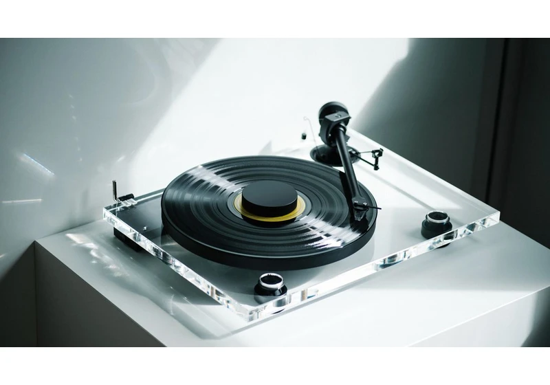  Pro-Ject's new see-through turntable might be the coolest vinyl release of the year 