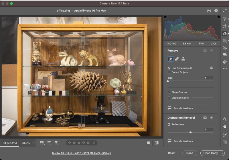 Adobe’s new Photoshop tool can clean away window reflections