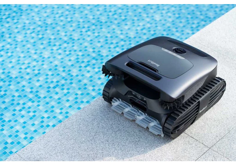 This robot pool cleaner maps your pool before it cleans