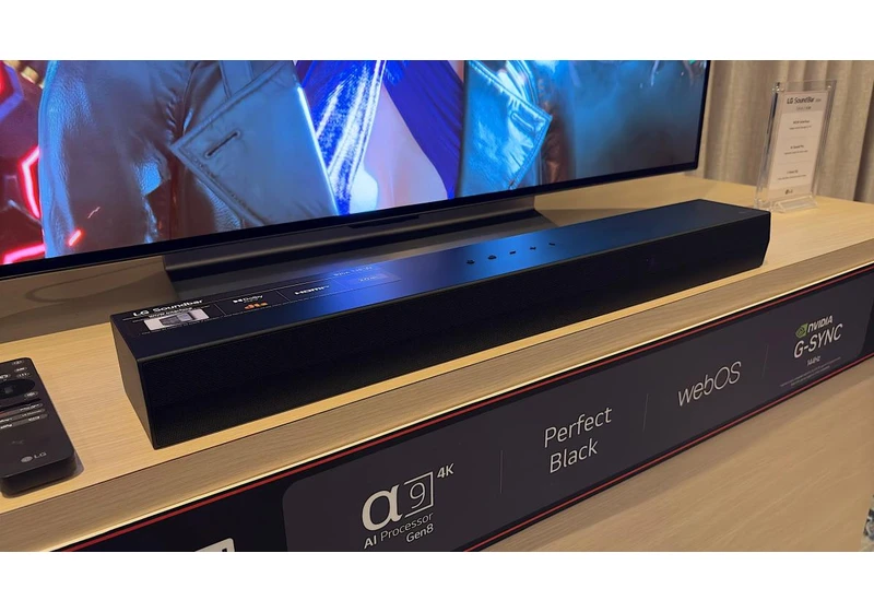 LG previews the compact S20A soundbar at CES 2025