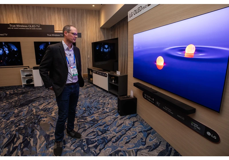 Best TVs of CES 2025: Huge Screens and OLEDs That Literally Suck