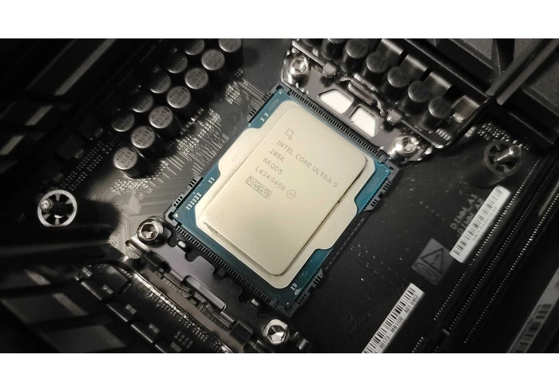  Intel announces Arrow Lake performance fix is now available — another update coming next month 