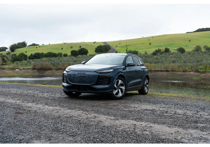 The Audi Q6 E-Tron is an OLED dream machine