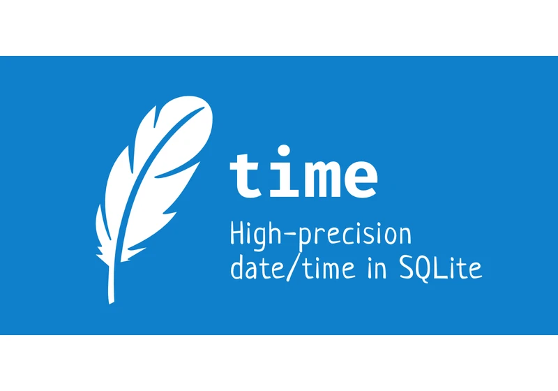 Show HN: High-precision date/time in SQLite