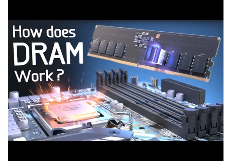 How do Computers Work?  Exploring Computer Main Memory || DRAM DDR5 💻💾💻