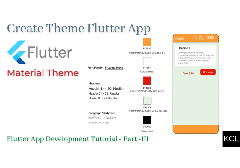 How to Define A Flutter Theme?