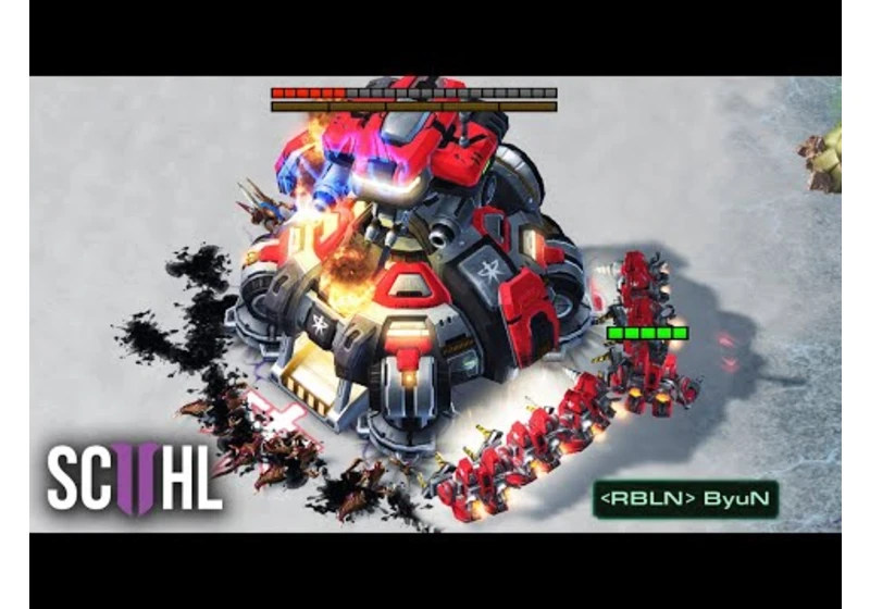 ByuN's PERFECT SCV MICRO - Starcraft 2: Reynor vs. ByuN