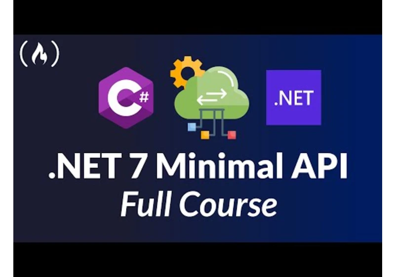 Learn Minimal APIs in .NET 7