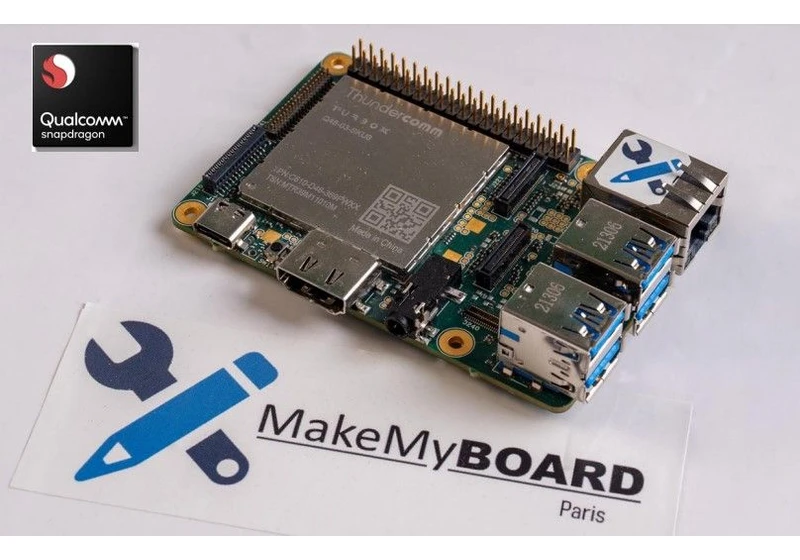  8-Core, Qualcomm-Powered SBC Set to Take on Raspberry Pi, Features Embedded RP2040 