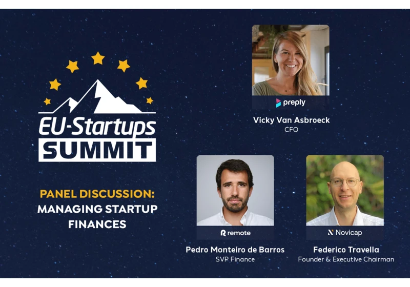 Discover the Startup Funding and Finances Panel at this year’s EU-Startups Summit!