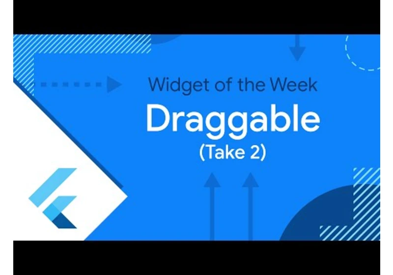 Draggable (Widget of the Week)