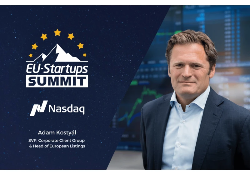 Adam Kostyál, Senior VP of Nasdaq / Head of Listings for EMEA will speak at this year’s EU-Startups Summit!