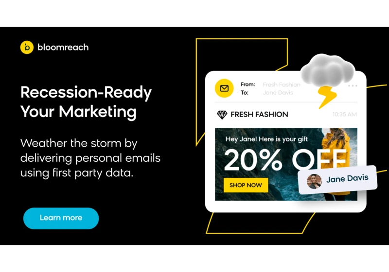 Prepare for an unpredictable economy with email marketing by Bloomreach