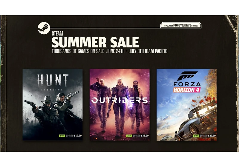 The Steam Summer Sale arrives with historically deep discounts