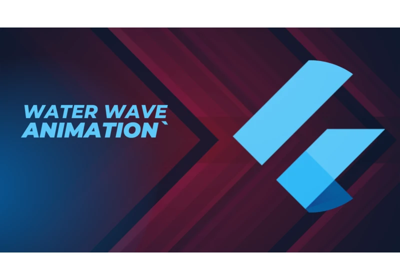 Water Wave Animation in Flutter