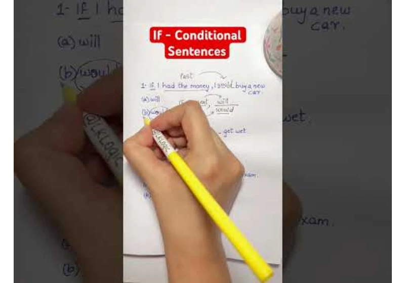 If - Conditional Sentences