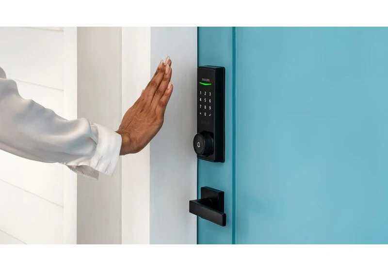  The future of home security? Eufy's new smart lock can read you palm 