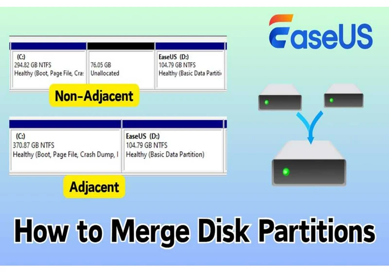 How to Merge Disk Partitions Without Losing Data