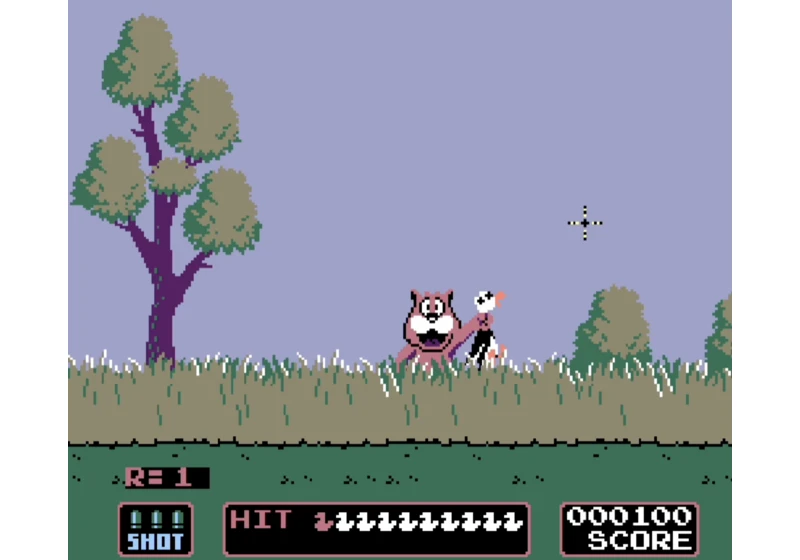 Classic Duck Hunt Game Made in JavaScript and Kaplay