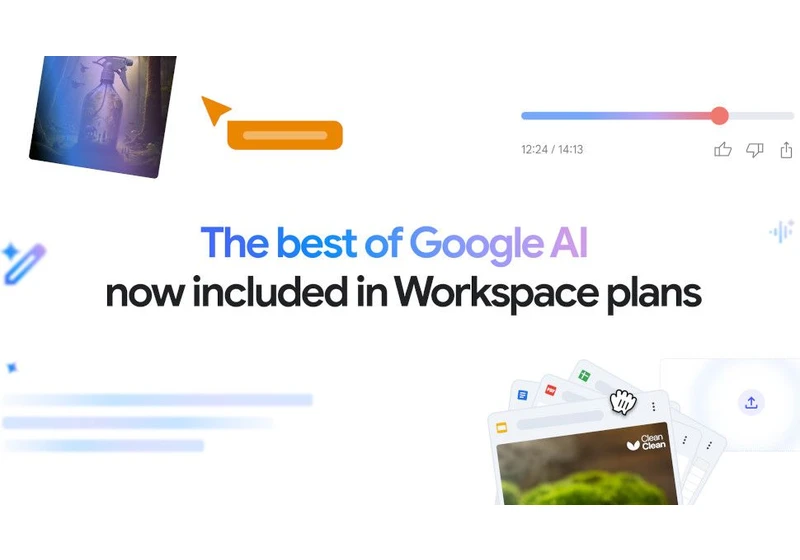  Google Workspace opens up Gemini for all - but you'll have to pay more 