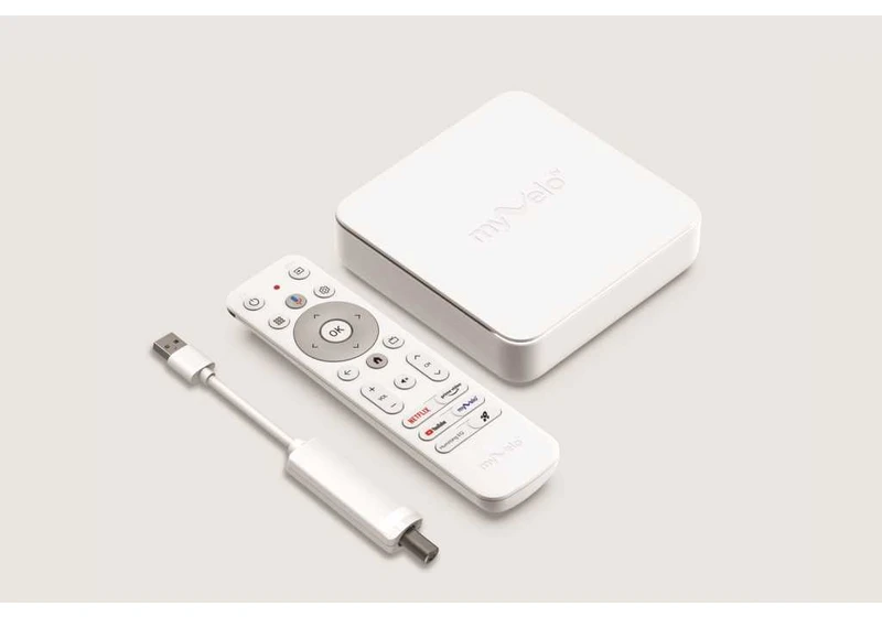 MyVelo TV is a $100 steaming box that also works with an antenna