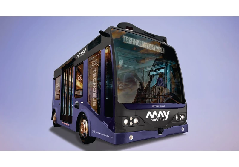 May Mobility Is Developing a Self-Driving Minibus, Arriving in 2026