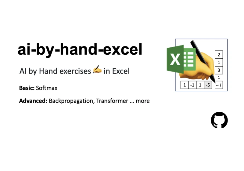 AI by Hand Exercises in Excel